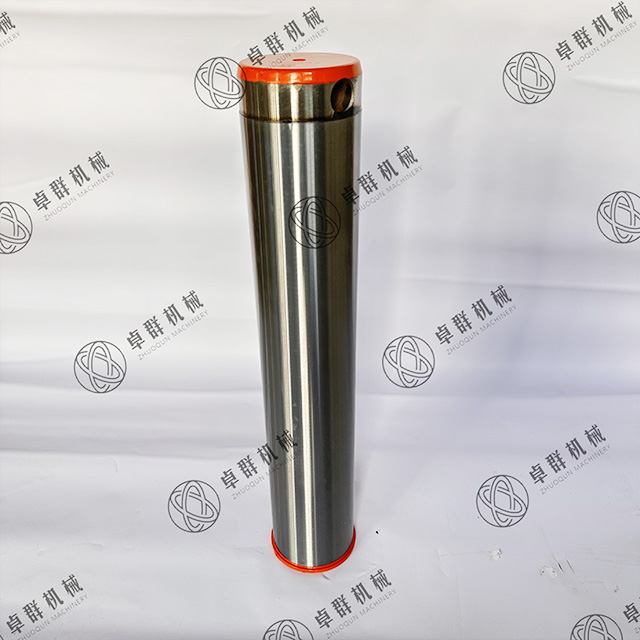 Excavator pin shaft wear oval deformation